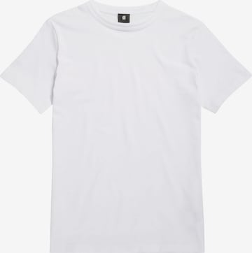 G-Star RAW T-shirt 'Nysid' i vit: framsida