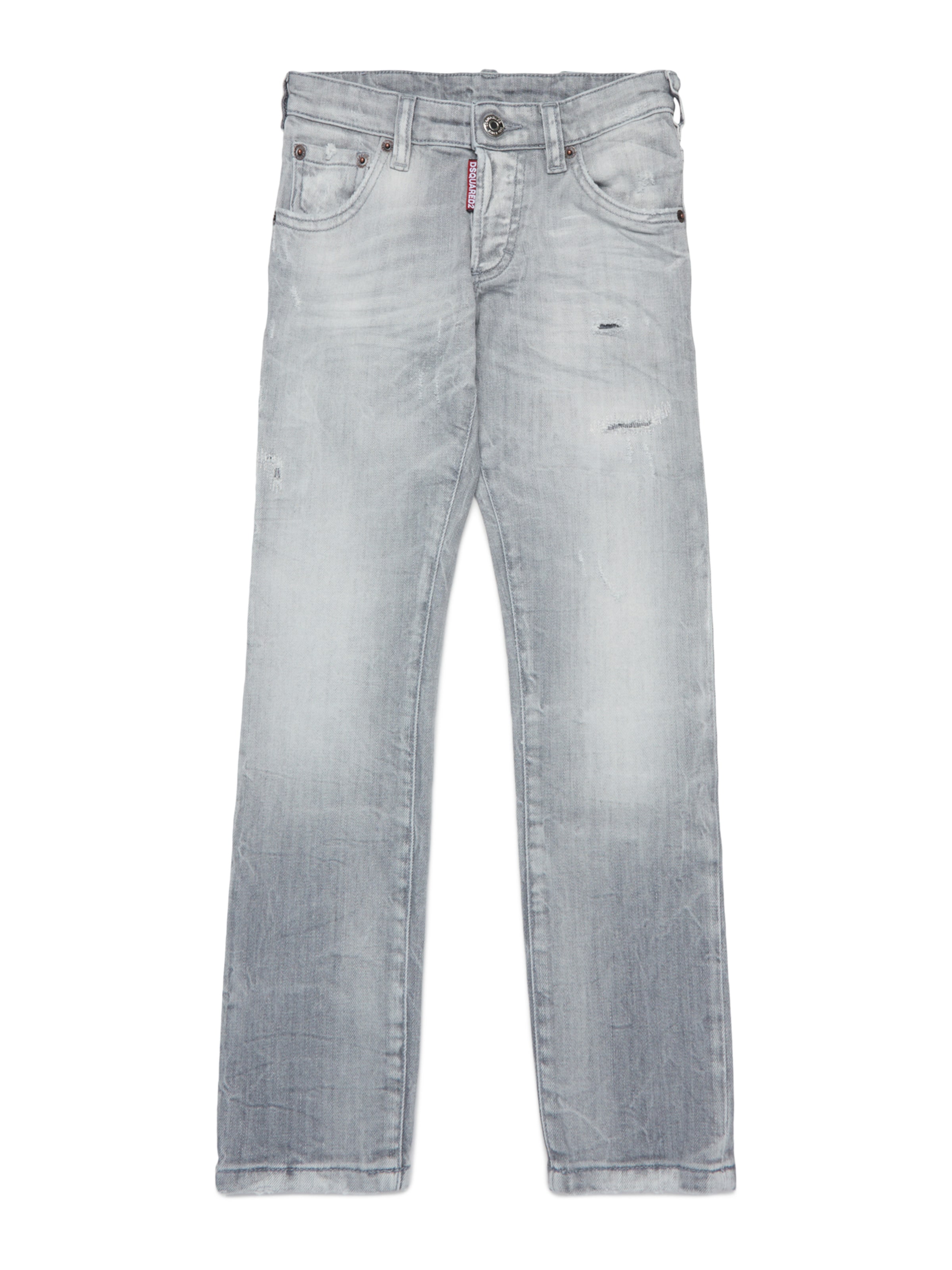 pelēks DSQUARED2 Standarta Džinsi: no priekšpuses