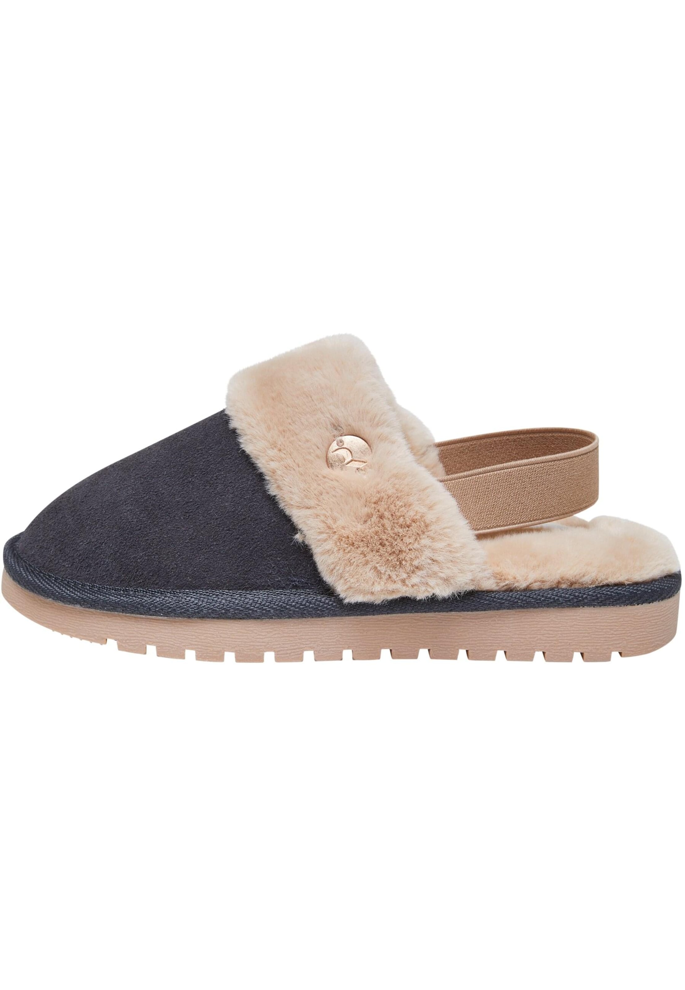 ROMIKA Hausschuh in Grau: Vorderseite