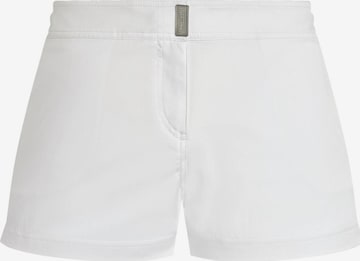 Pantaloncini da bagno di Vilebrequin in bianco: frontale
