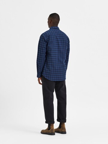 SELECTED HOMME Regular Fit Hemd 'Reglee' in Blau