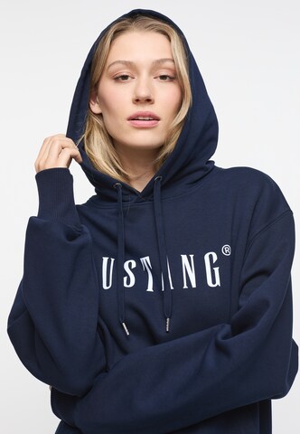 MUSTANG Sweatshirt in Blau