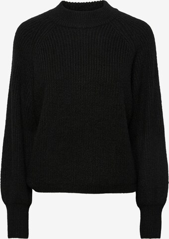 Pullover 'Natalee' di PIECES in nero: frontale