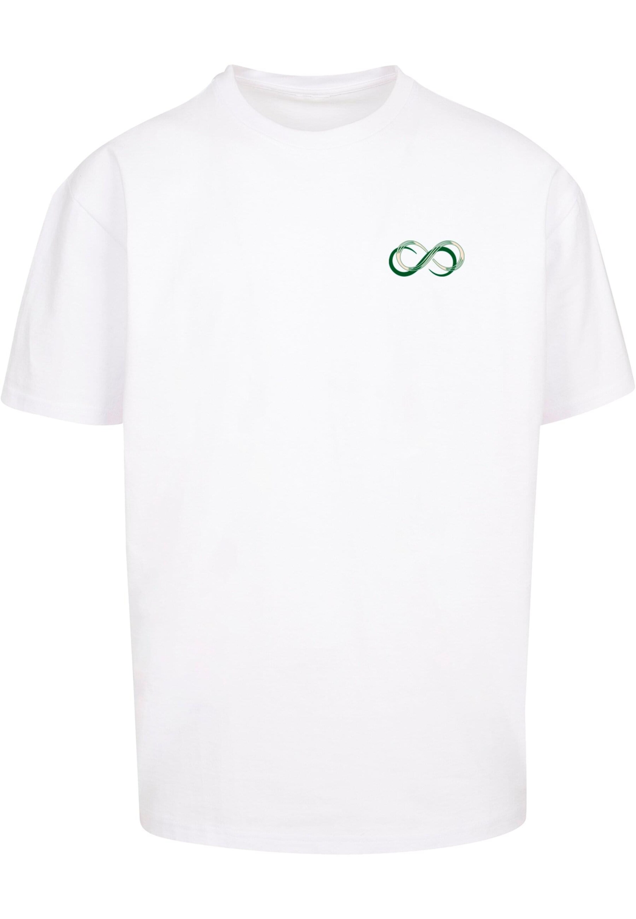Merchcode Shirt 'Unlimited Edition' in White: front