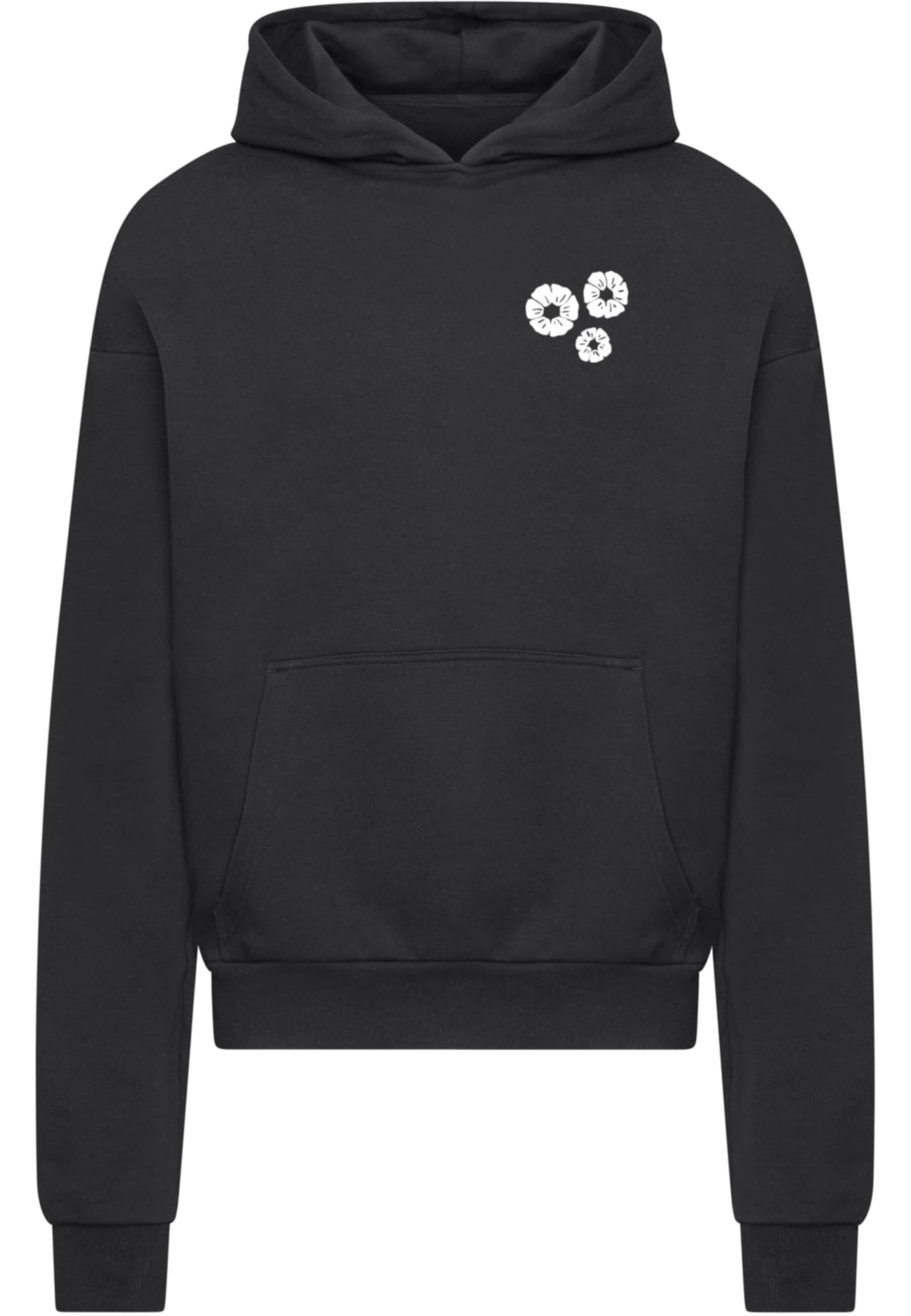 Mister Tee Bluzka sportowa 'Bold Flowers' w kolorze czarny: przód