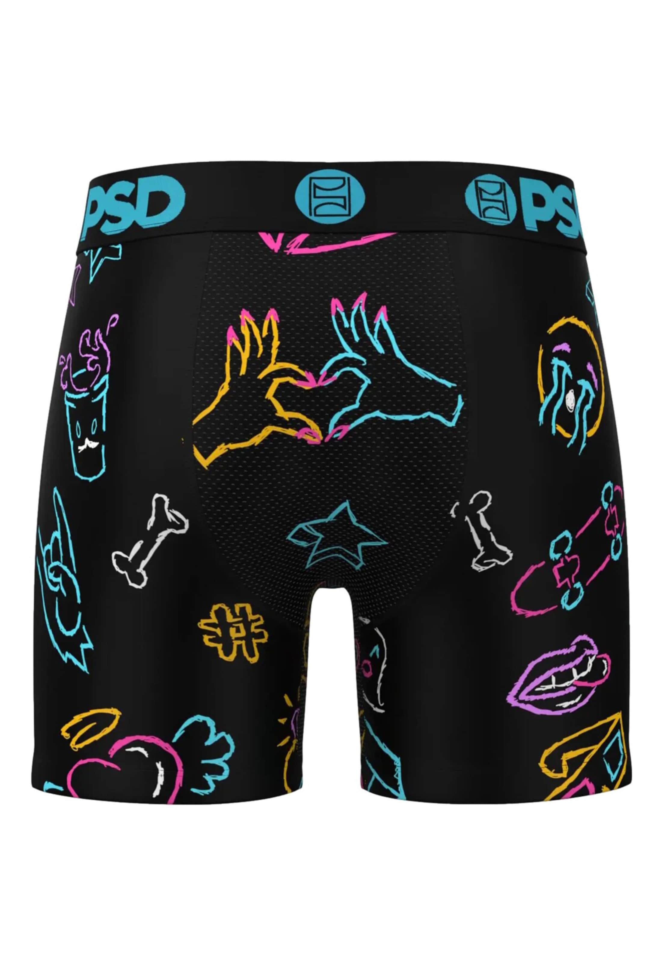 PSD - Boxers 'WF Scribe' em preto