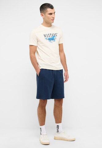 MUSTANG Hose 'Trenton' in Blau