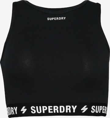 Superdry Top in Zwart: voorkant