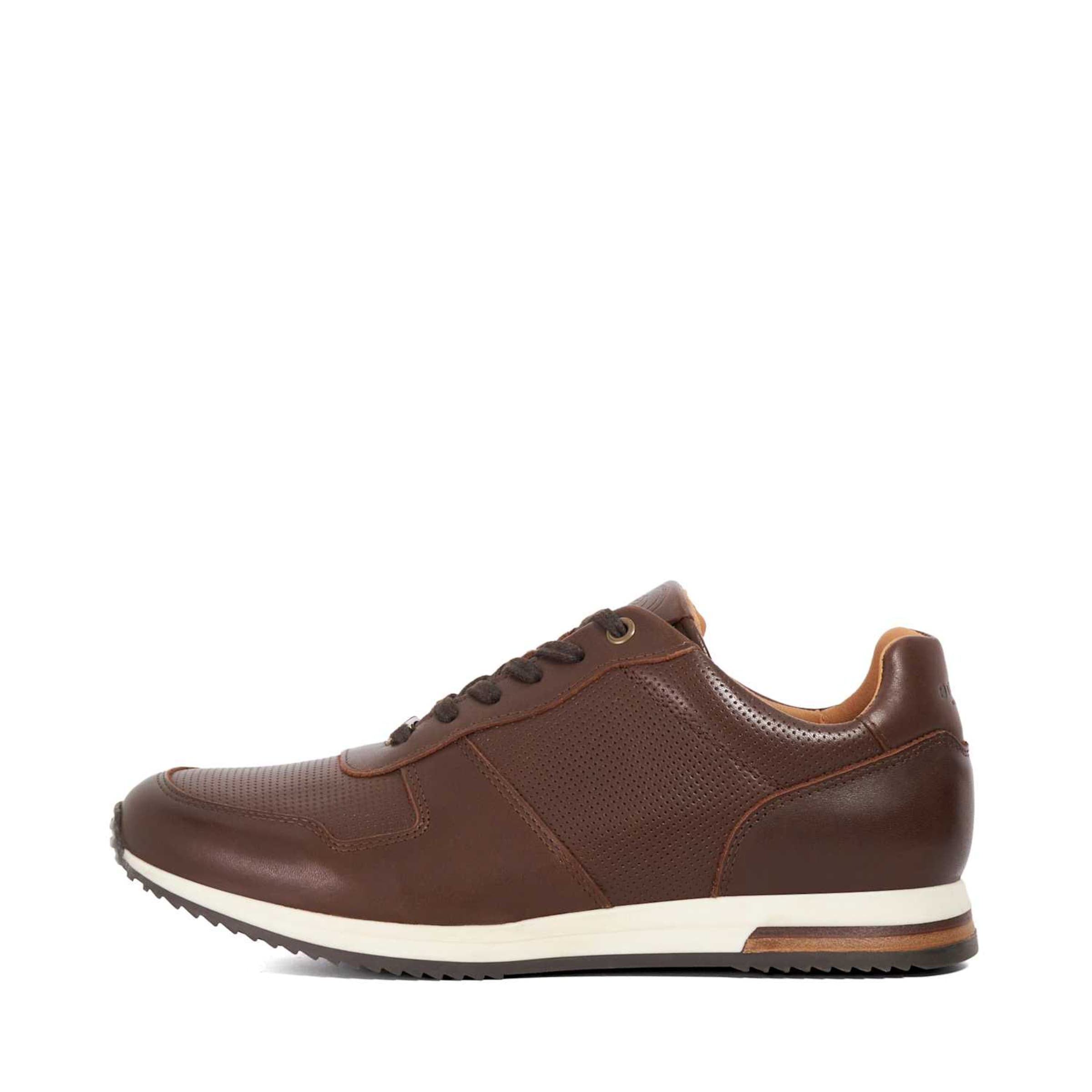Dune LONDON Sneakers laag 'Trilogy' in Bruin