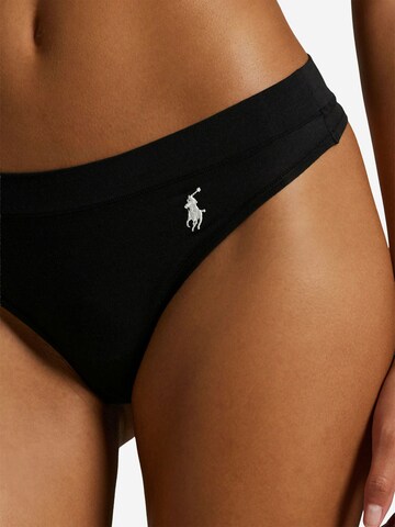 String ' Club Cotton ' Polo Ralph Lauren en noir