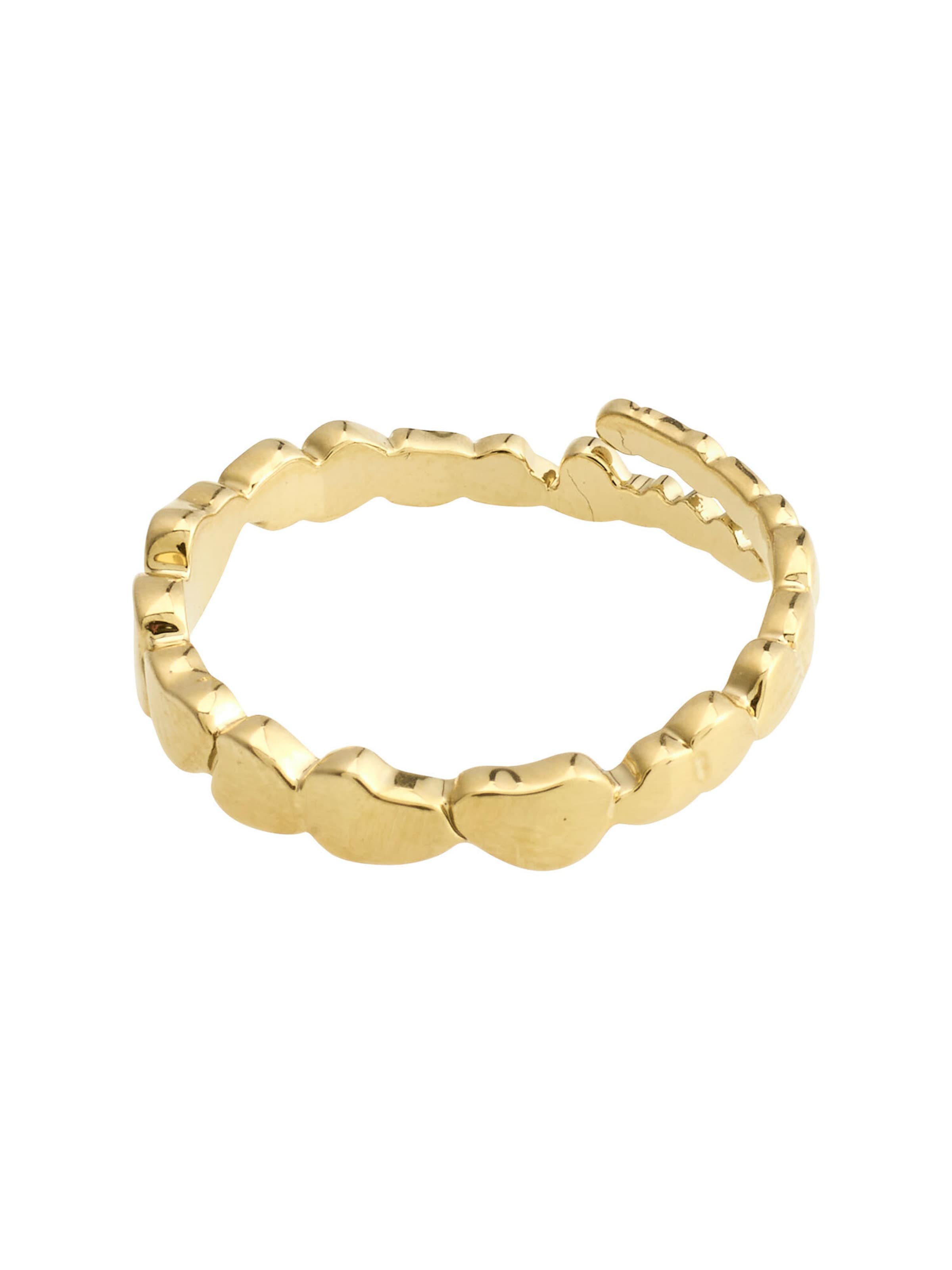 Anello 'Lulu' di Pilgrim in oro: frontale