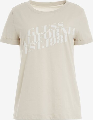 GUESS - Camisa em bege: frente