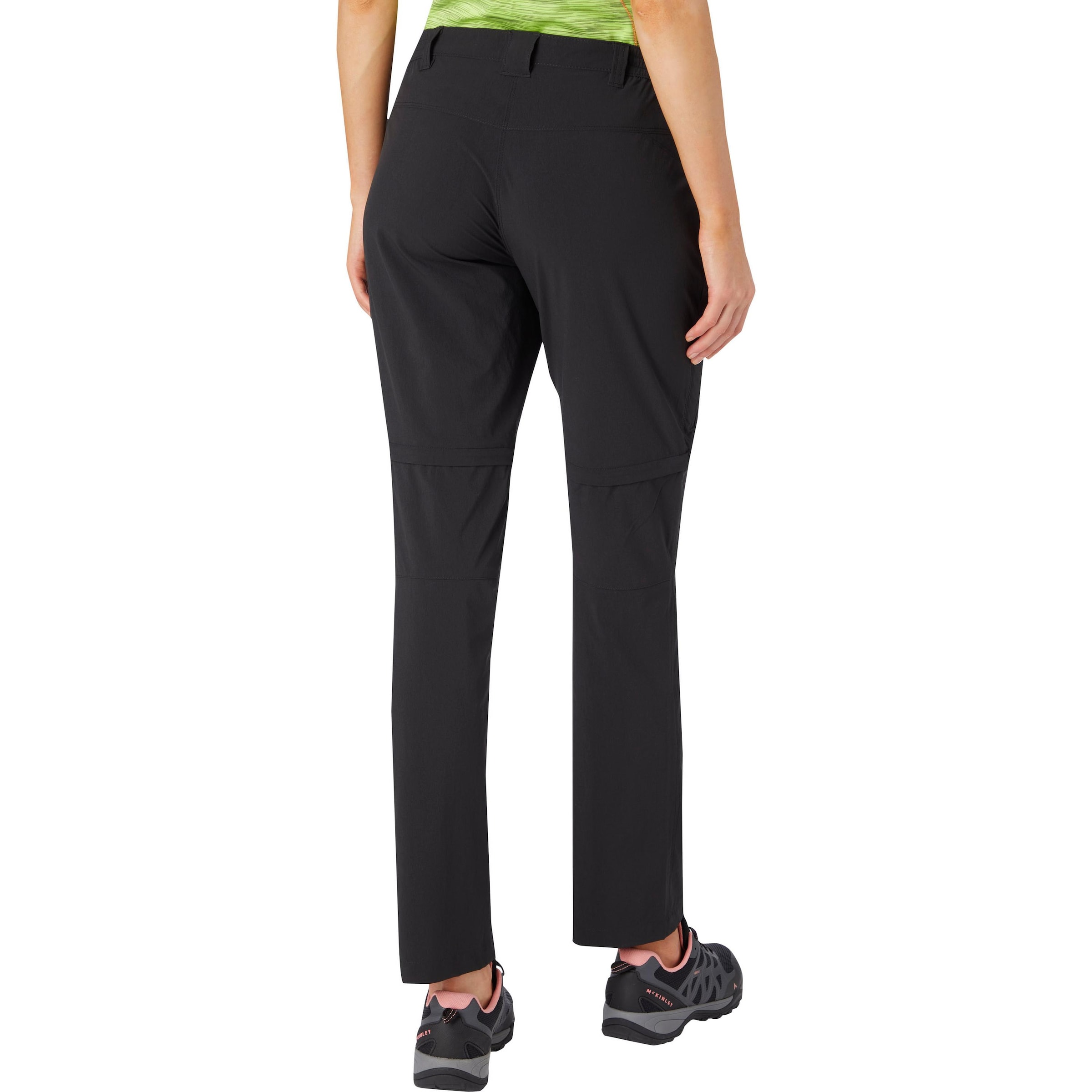 MCKINLEY Regular Outdoor Pants 'Malik II' in Black