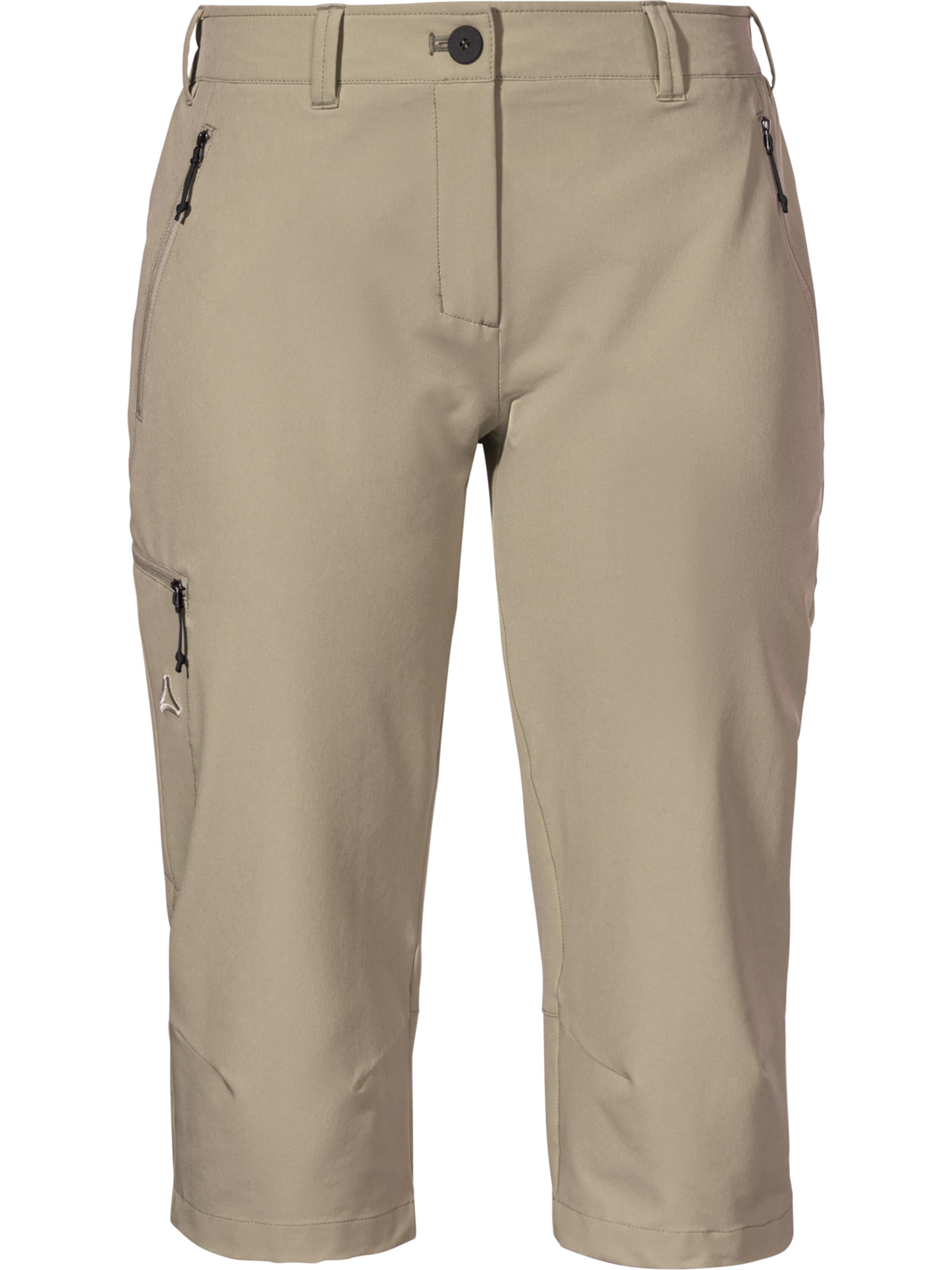 Schöffel Outdoor trousers in Beige: front