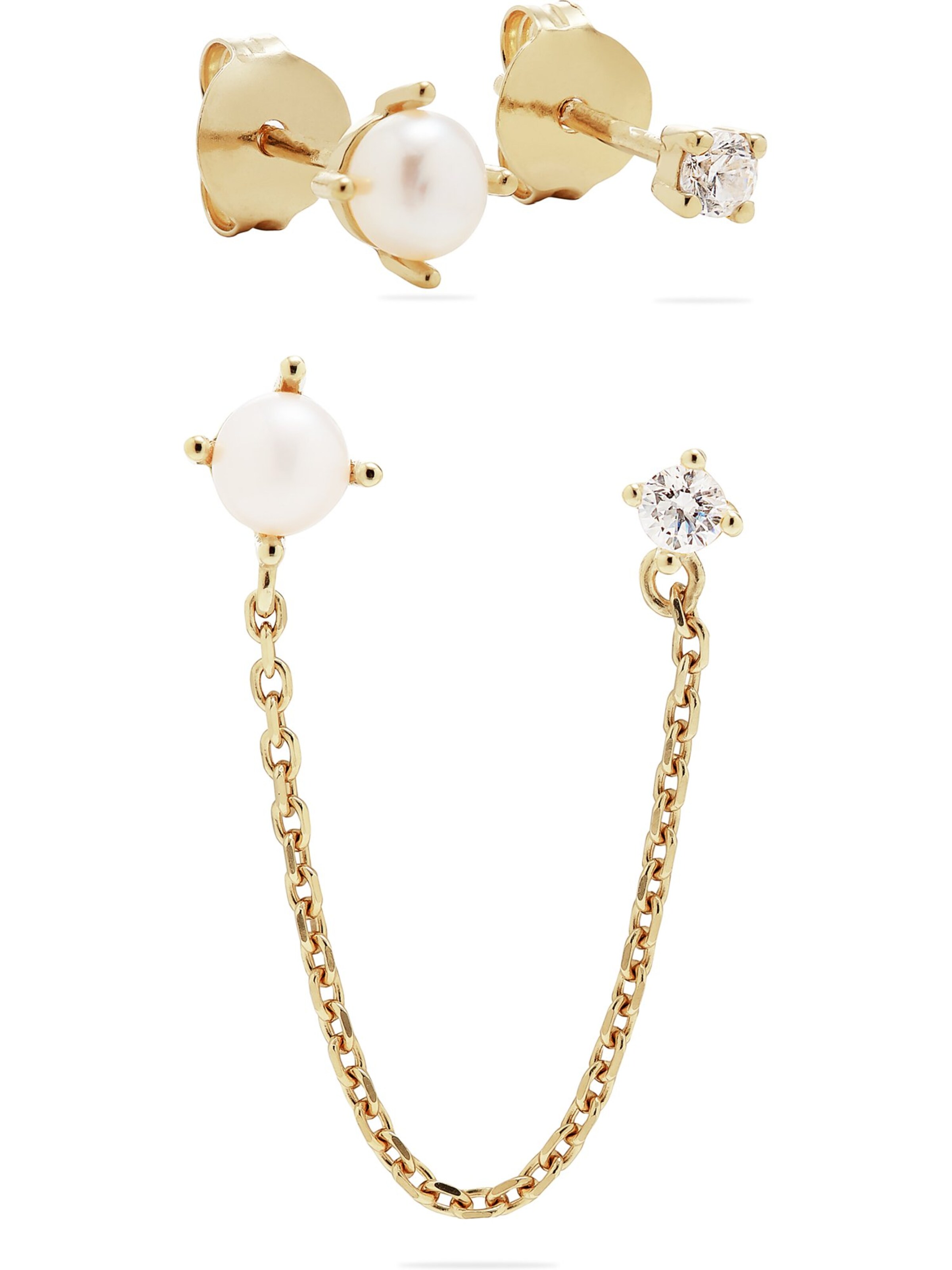 ESPRIT Jewelry set in Gold: front