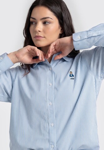 MYMO Blouse in Blue