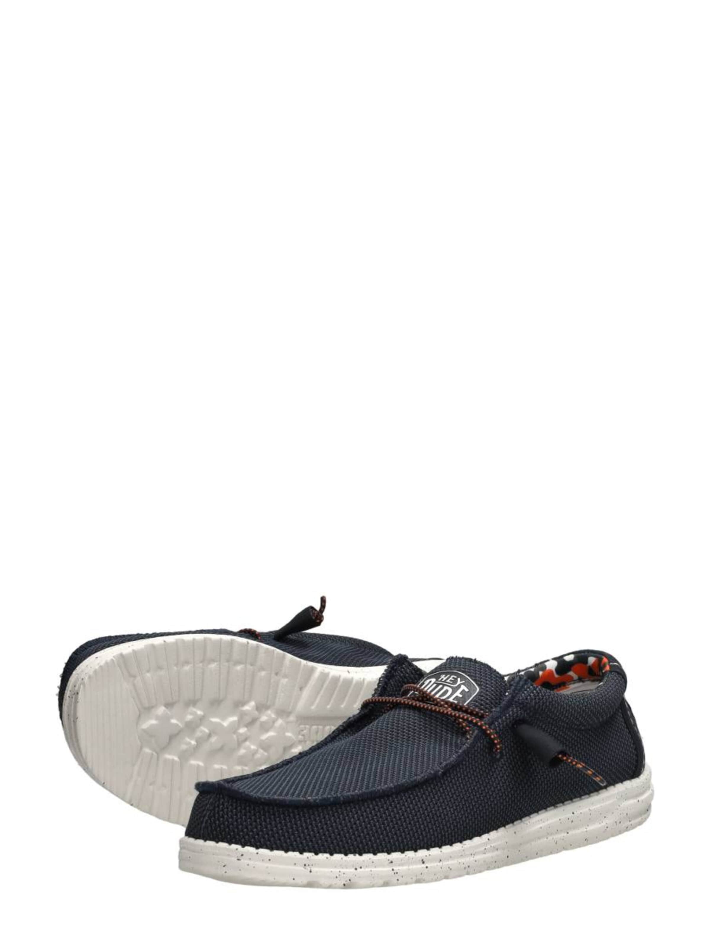 HEY DUDE Classic Flats 'Wally Sox' in Blue
