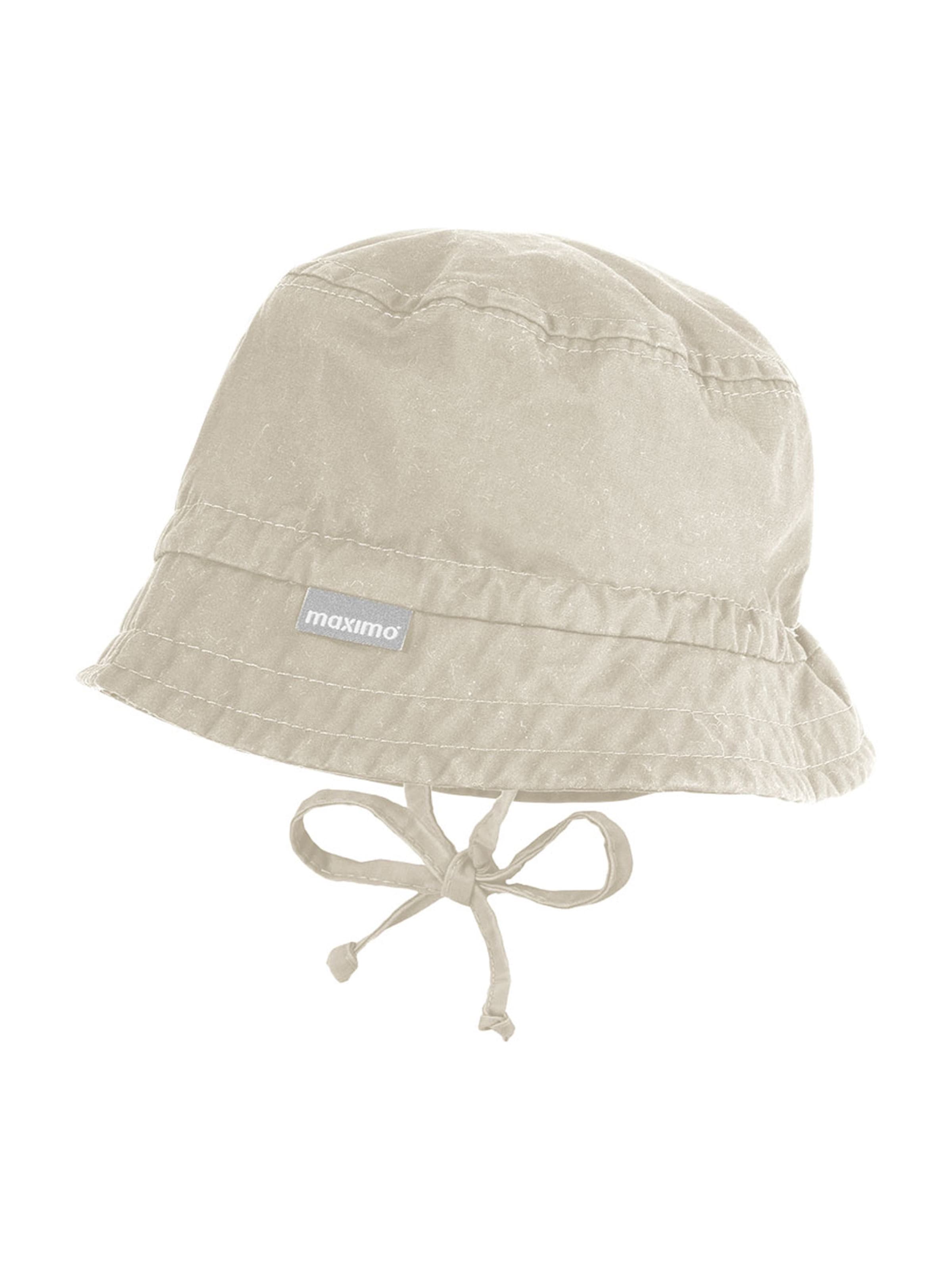 MAXIMO - Chapéu em bege: frente