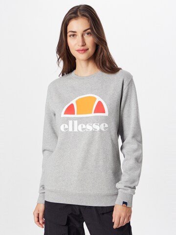 ELLESSE Sportief sweatshirt 'Corneo' in Grijs: voorkant