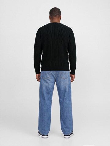 Jack & Jones Plus Pullover 'JJSage' i sort