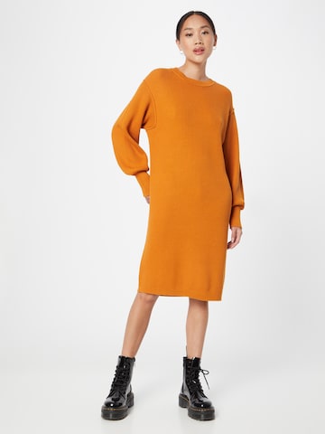 ESPRIT Knitted dress 'SUS' in Yellow: front