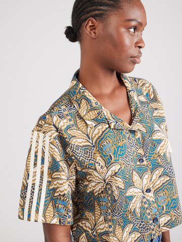 ADIDAS SPORTSWEAR Multifunctionele blouse 'adidas x FARM Rio' in Beige