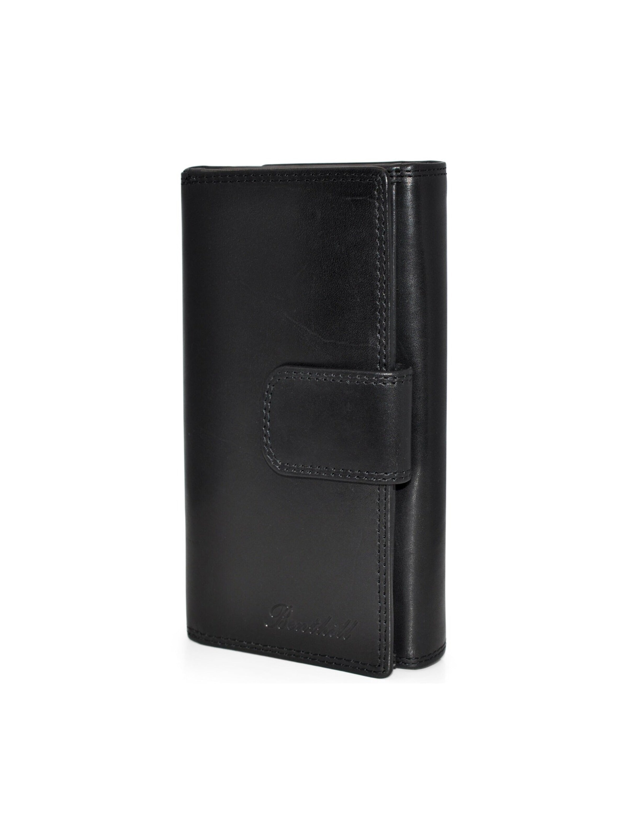 Benthill Wallet in Black: front