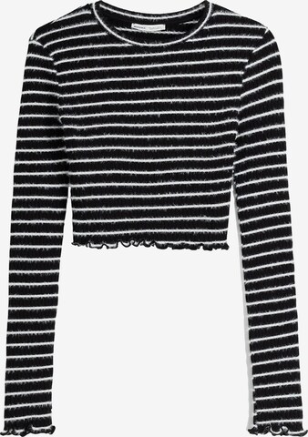 Bershka Sweater in Black: front