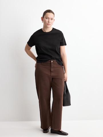 MANGO T-Shirt 'Riti' in Schwarz