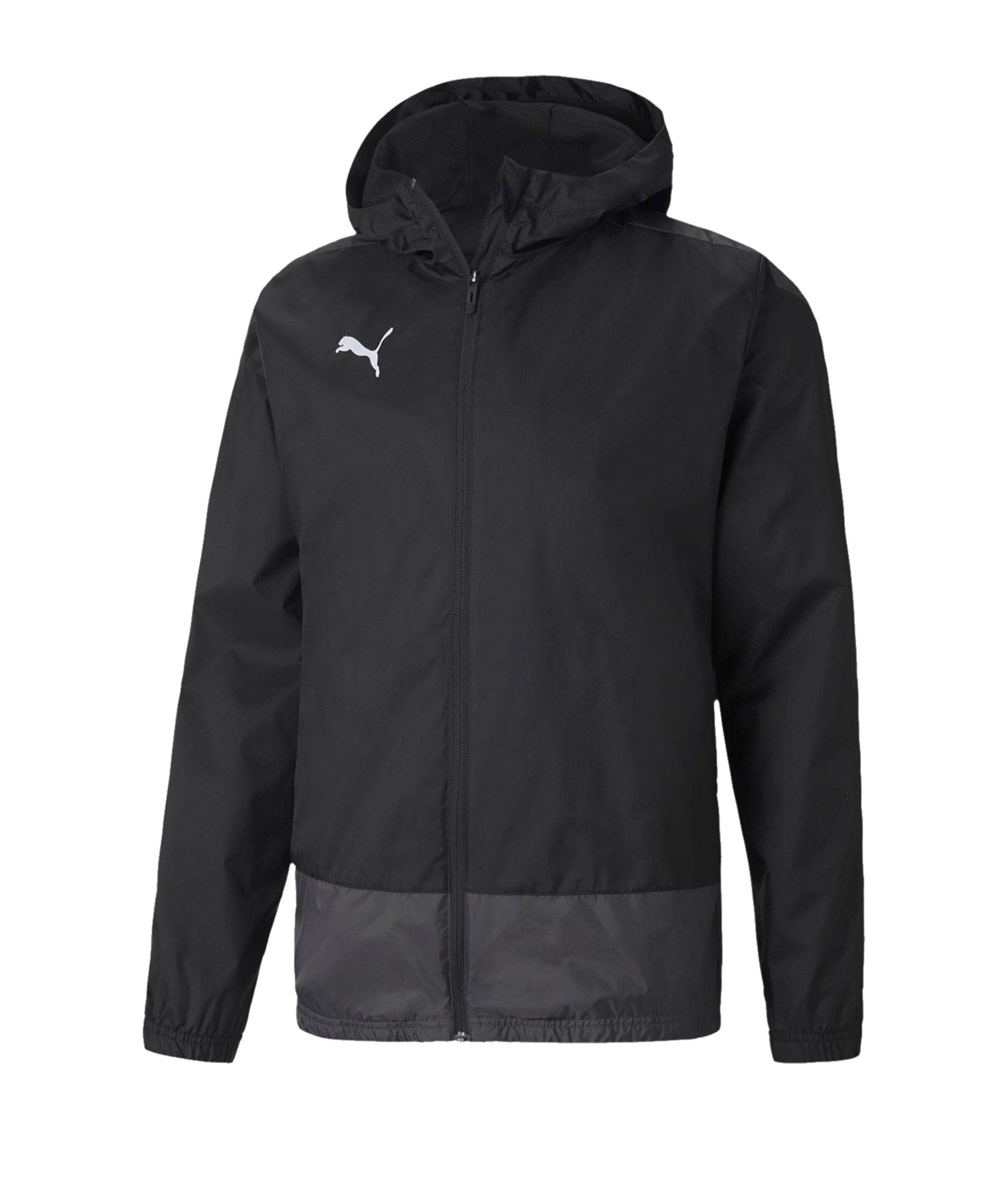 PUMA - Casaco deportivo 'Team Goal' em preto: frente