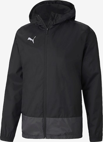 PUMA Sportjacke 'Team Goal' in Schwarz: predná strana