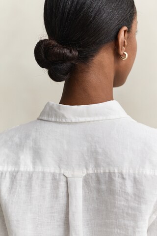 GANT Bluse in Weiß