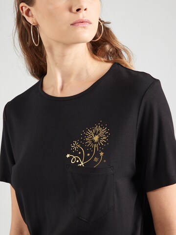 T-shirt 'Alena' ABOUT YOU en noir