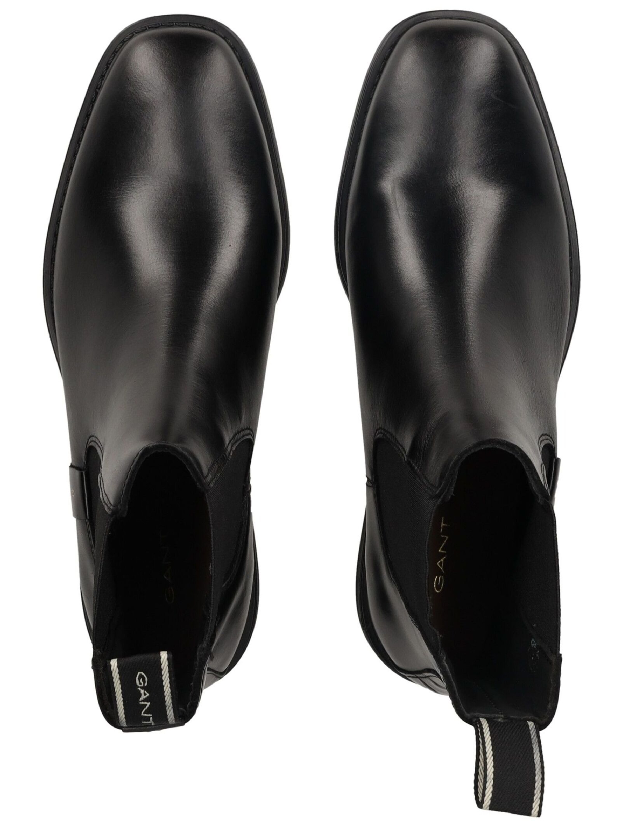 GANT Enkellaarsjes in Zwart