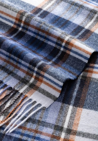 Roeckl Sjaal ' Scottish Tartan ' in Blauw
