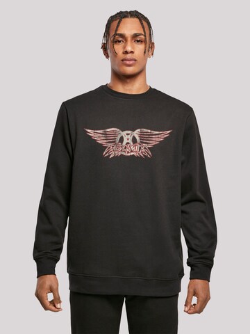 Sweat-shirt 'Aerosmith' F4NT4STIC en noir : devant