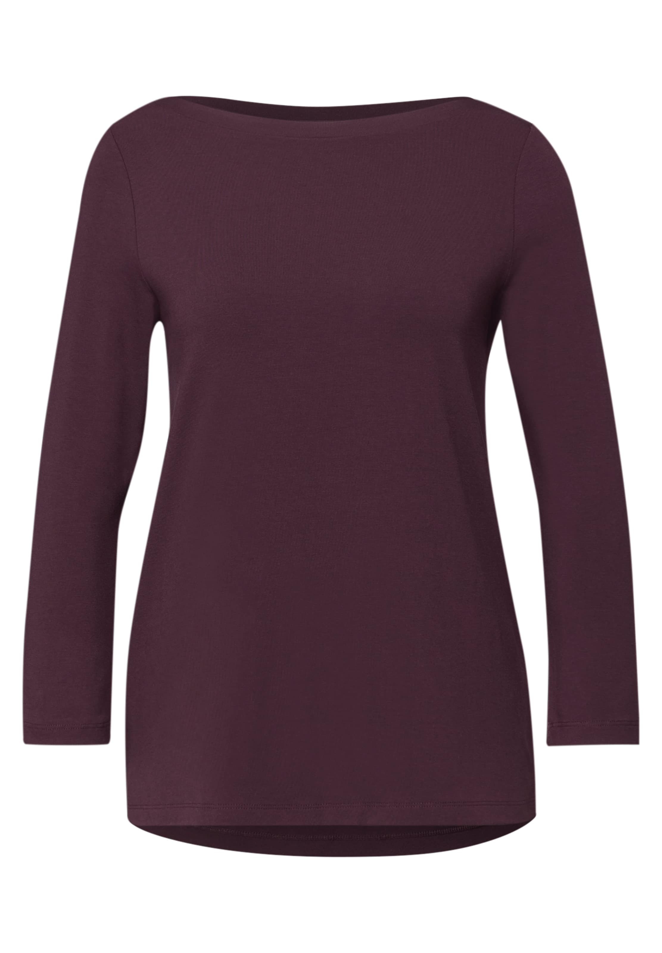 STREET ONE Shirt in Purple: front