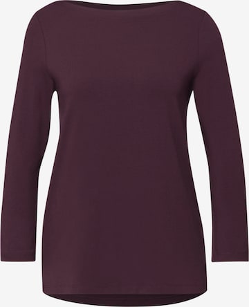 STREET ONE Shirt in Lila: Vorderseite