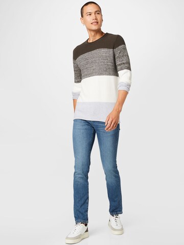 Key Largo Regular Fit Pullover 'Jogi' in Mischfarben