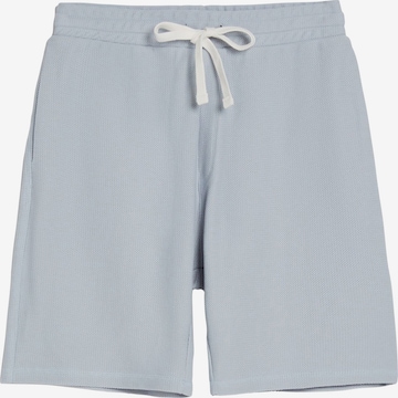 Bershka Loosefit Shorts in Blau: predná strana