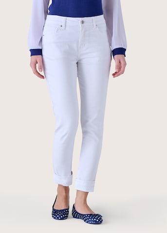 Regular Pantalon 'KATEP' Camomilla en blanc : devant