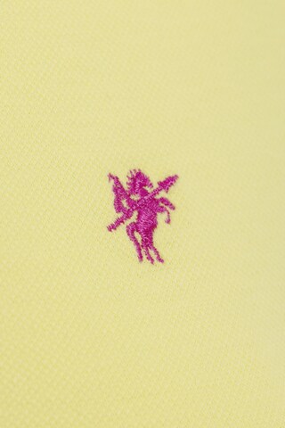 DENIM CULTURE Poloshirt 'DEVANA' in Gelb