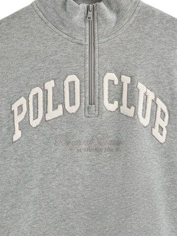 Polo Club Sweatshirt in Grey