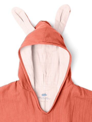 mababu Bathrobe 'Hasenohren' in Red