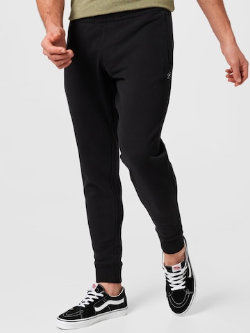 Superdry Tapered Trousers 'Code Essential' in Black: front