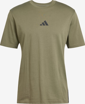 ADIDAS SPORTSWEAR Performance shirt in Green: front