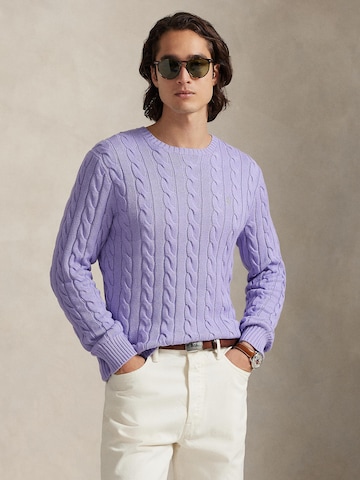 Polo Ralph Lauren Regular fit Sweater 'Driver' in Purple: front