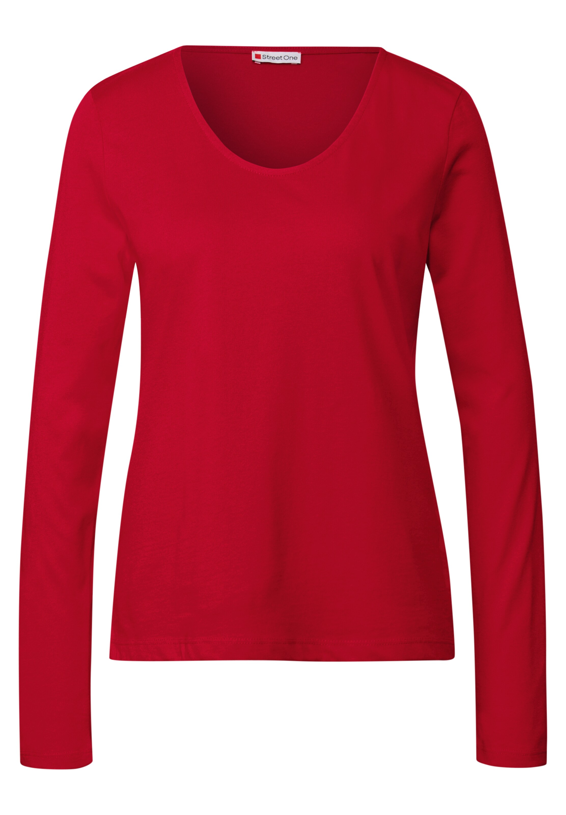 STREET ONE Shirt in Red: front
