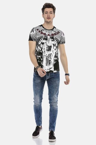 CIPO & BAXX Regular Jeans 'DENIM' in Blauw