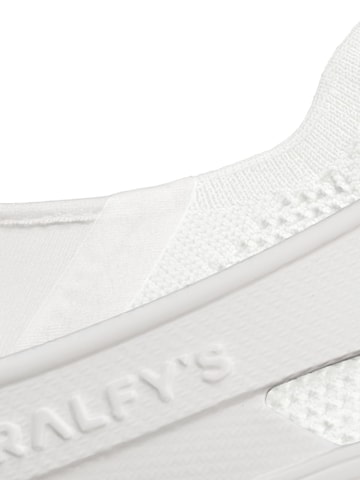 RALFY'S Classic Flats 'N1 Combo' in White